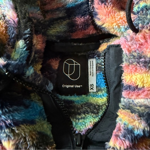 Colorful Rave Sweater Jacket - Picture 4 of 5